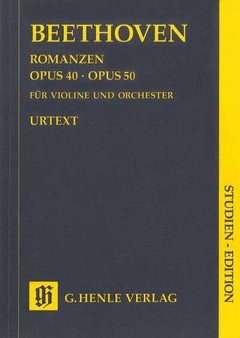 ROMANCES POUR VIOLON EN SOL MAJEUR OP. 40 ET EN FA MAJEUR OP. 50