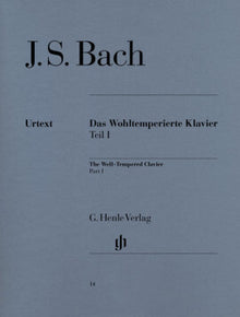 Jean Sebastien Bach :  Le Clavier Bien Tempere Vol. 1 - Avec Doigtes - BWV 846-869 - Piano