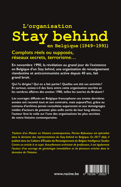 L’organisation Stay Behind en Belgique (1949-1991)