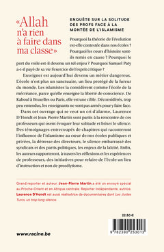 "Allah n'a rien à faire dans ma classe"