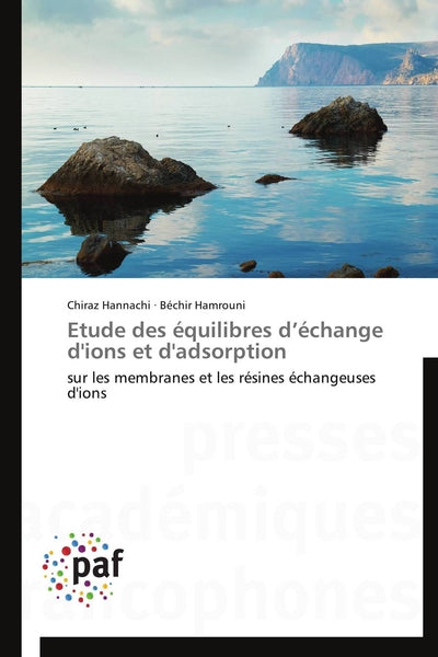 Etude des équilibres d échange d'ions et d'adsorption