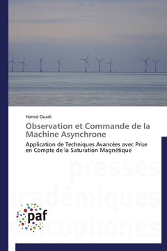 Observation et commande de la machine asynchrone