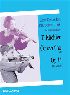 FERDINAND KUCHLER :  CONCERTINO IN G OPUS 11 (1ST POSITION)