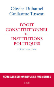 Droit constitutionnel et institutions politiques