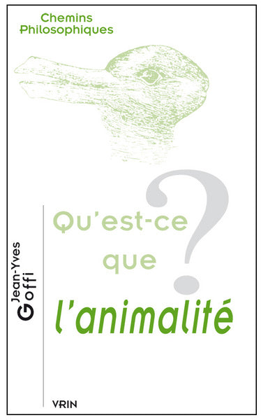 qu'est-ce que l'animalité?