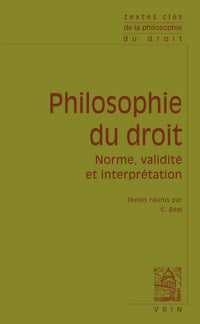 Textes clés de philosophie du droit
