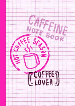 Carnet Caféine Rose