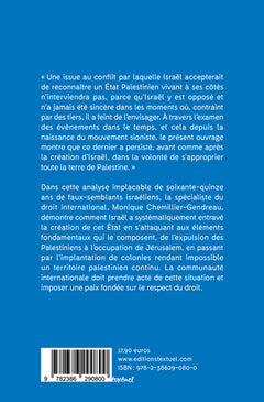 Rendre impossible un État palestinien