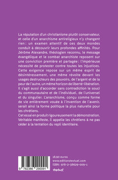 Le christianisme est un anarchisme