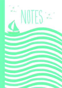 Carnet Marinière Cyan