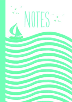 Carnet Marinière Cyan