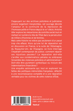 Réprimer et réparer; une histoire effacée de l'homosexualité