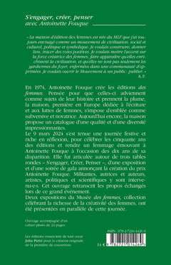 S'engager, créer, penser avec Antoinette Fouque