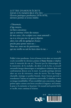 Lettre d'amour écrite dans un immeuble en feu