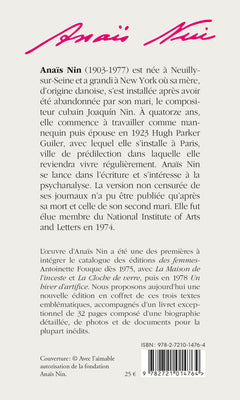 La Maison de l'inceste et autres textes