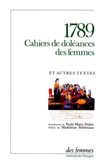 1789 Cahiers de doléances des femmes