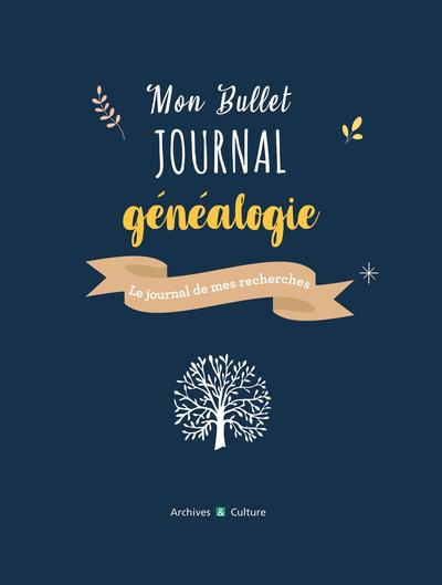 Mon bullet journal généalogie