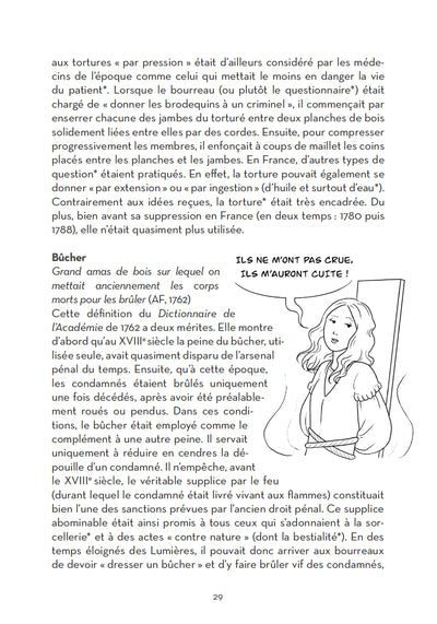 La justice d'hier : les mots, l'organisation