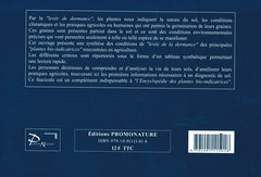 FASCICULE DES CONDITIONS DE LEVEE DE DORMANCE DES PLANTES BIO INDICATRICES