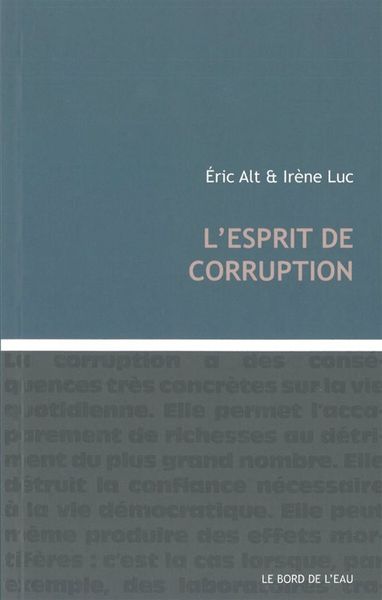 L' Esprit de Corruption