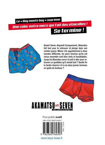 Boy's love - Akamatsu & Seven - Tome 3