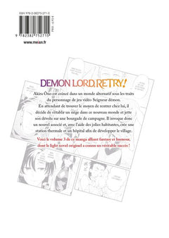Demon Lord, Retry! - Tome 3