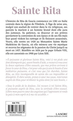 Sainte Rita - Dernier recours des causes désespérées - Prières, Neuvaines et Litanies