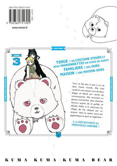 Kuma Kuma Kuma Bear - Tome 3