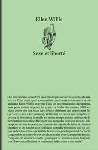 sexe et liberté