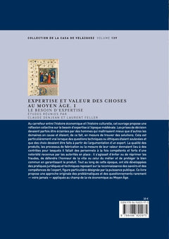 Expertise et valeur des choses au Moyen Âge. I