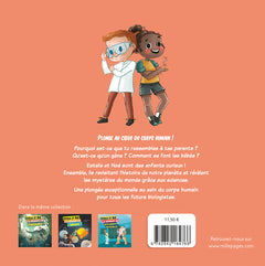 Estelle et Noé à la découverte des gènes humains