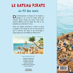 Le bateau pirate au fil des mois