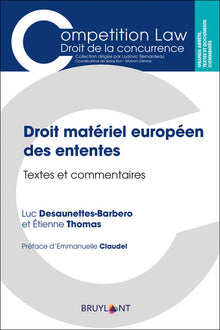 Droit matériel européen des ententes