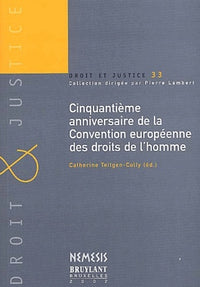 Cinquième anniversaire de la Convention des droits de l'homme