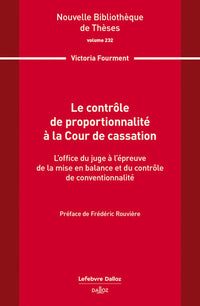 Le contrôle de proportionnalité à la Cour de cassation