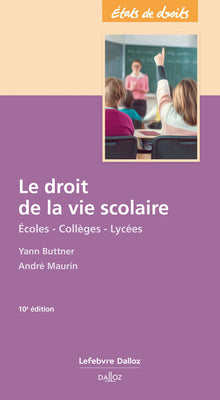 Le droit de la vie scolaire