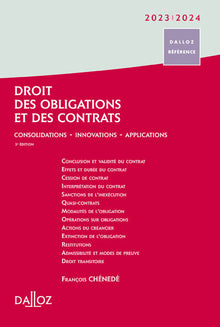 Droit des obligations et des contrats