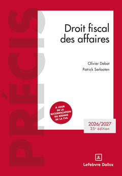 Droit fiscal des affaires 2026/2027. 25e éd.