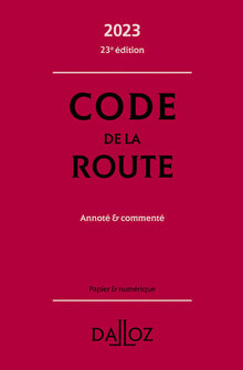 Code de la route 2023