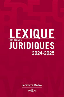 Lexique des termes juridiques