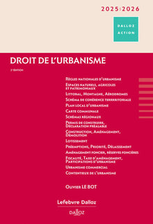 Droit de l'urbanisme 2025/2026
