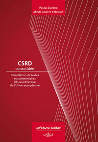 CSRD Consolidée - Compilation de textes et commentaires