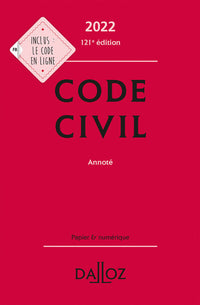 Code civil annoté 2020