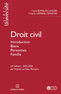 Droit civil. Introduction Biens Personnes Famille