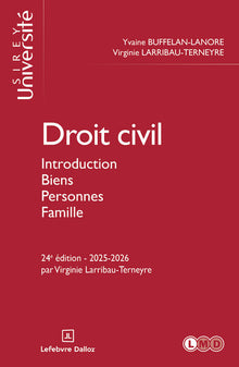 Droit civil. Introduction Biens Personnes Famille