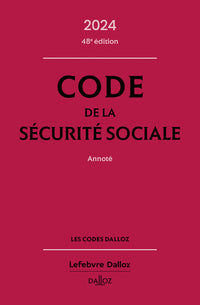 Code de la sécurité sociale 2024, annoté
