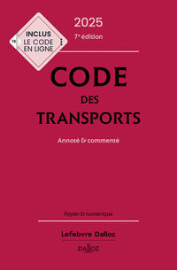 Code des transports 2025