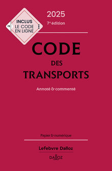 Code des transports 2025