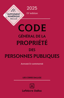 Code général de la propriété des personnes publiques 2025
