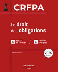CRFPA 2025 - Le droit des obligations